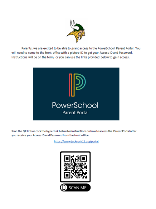 Parent Portal Access Information
